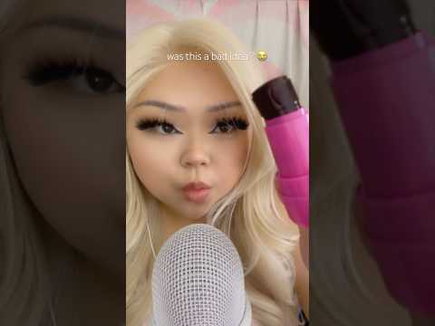 EATING A JELLY BLUSH ? #asmr #mukbang