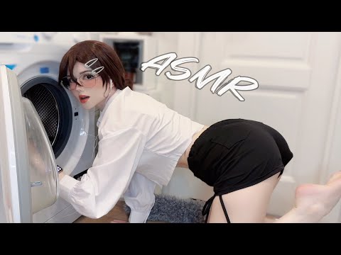 ASMR Kobeni Cleaning 🧼 | Role Play Cosplay Chainsaw Man