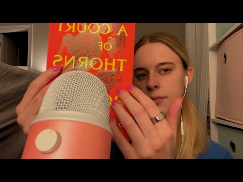 ASMR Trigger Assortment 🤍 (tapping, scratching, personal attention, mic brushing, & more)