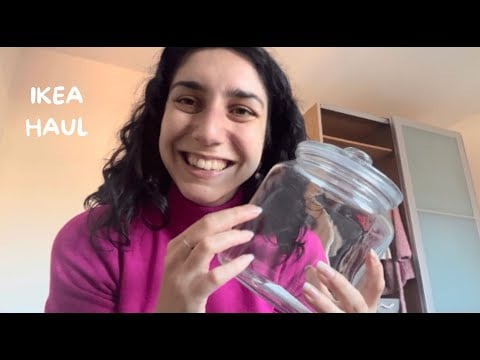 ASMR IKEA HAUL PER LA MIA NUOVA CASINA (soft spoken, tapping)