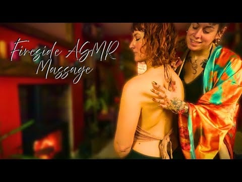 Back tracing (real person) ASMR 🔥Empowering affirmation | RELAXING WHISPER, gemstone roller, feather