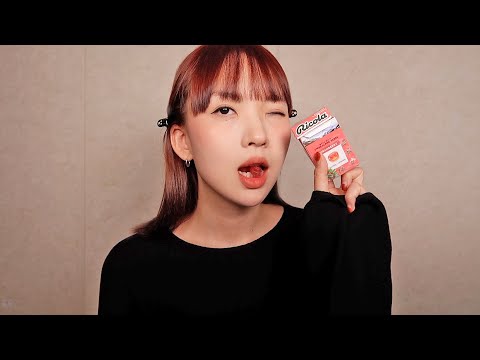 ASMR | 빨간맛 빠른 탭핑 🍎💄🍷