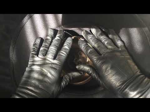 LEATHER GLOVES🖤 VINTAGE LONG LEATHER OPERA GLOVES🖤  RELAXING 🎧 WHISPER 🇳🇱 [[ASMR]]