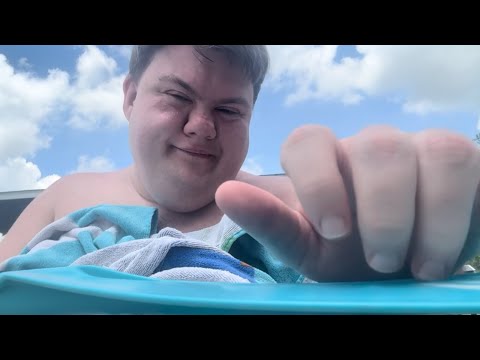 ASMR IN THE ACTUAL LAKE | PADDLE BOARD WITH US