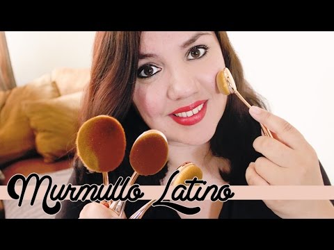 ASMR ESPAÑOL Consulta de Maquillaje con Brochas Ovaladas Role Play