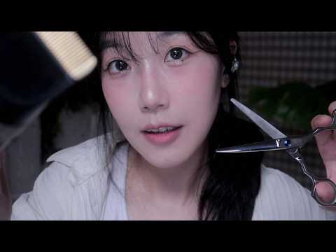 ASMR Barbershop 💈 Realistic Shave, Haircut & Scalp Massage for Deep Sleep