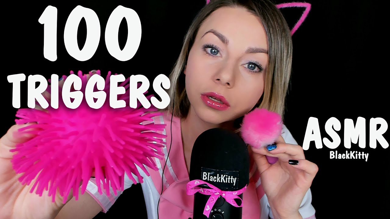 АСМР 100 ТРИГГЕРОВ ЗА 8 МИНУТ 😴 ASMR 100 TRIGGERS IN 8 MINUTES 🌙✨