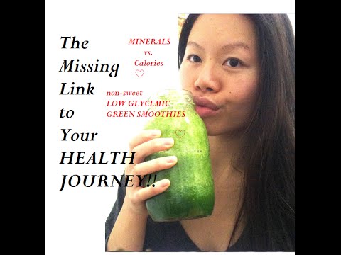 Hungry or THIRSTY? Feeling that Afternoon Sleepiness? LOW GLYCEMIC GREEN SMOOTHIES!!