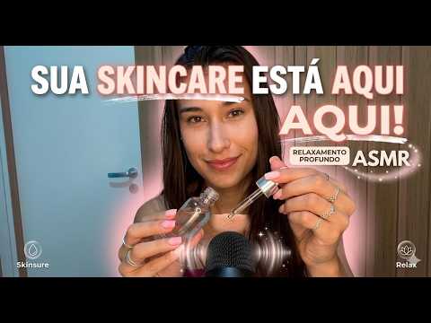 SUA LIMPEZA DE PELE AQUI !!!! ASMR PARA RELAXAR !!!