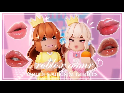 ꒰ roblox asmr 🌸 ꒱ ⋆˚࿔ the TINGLIEST mouth sounds collab EVER .ᐟ 𝜗𝜚˚⋆