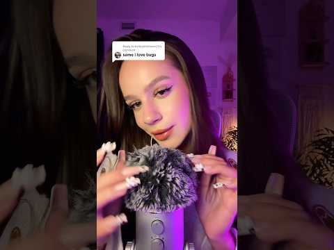 Long bugs ASMR 🐜  tingly head massage 💆🏻‍♀️ #asmr #asmrsounds #asmrvideo #sleep #tingles