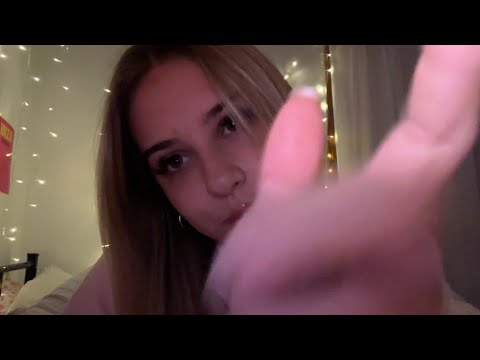 ASMR Lofi Personal Attention In Bed | Hand Movements, Tapping, Whispered Rambling