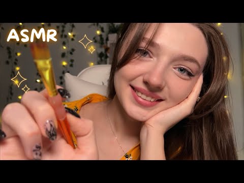 ASMR 😴 Can I draw on your face? 🎨