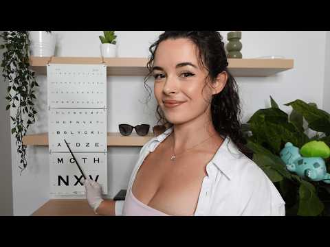 ASMR - Bilan visuel complet chez l'ophtalmologue | soft spoken 😴
