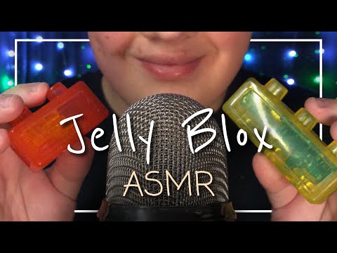ASMR 1 Minute Jelly Blox Sticky & Squishy Sounds! 🧱