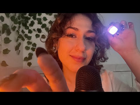 ASMR Follow My instructions to sleep 😴 💤 ( Ultra relaxing light trigger & mouth sounds)
