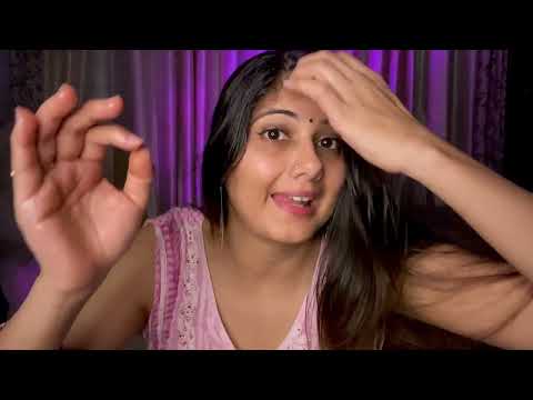 ASMR Sleep- Head massage| Pampering| Plucking for Quick sleep 😴 #sleep #relaxing #asmrsounds #pov