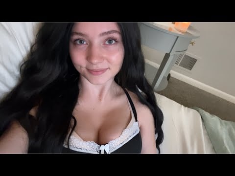 ASMR: Our First Sleepover Together 🤍 