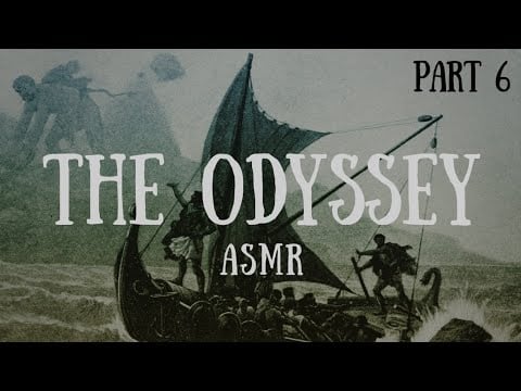 The Odyssey Pt 6 (Conclusion): Odysseus Comes Home | History Myth ASMR (Reading, Book sounds)