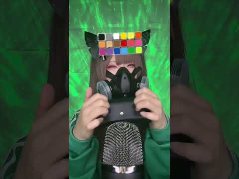 【asmr】みんなは何色が好き？#asmr #asmr屋さん #四葉の抹茶