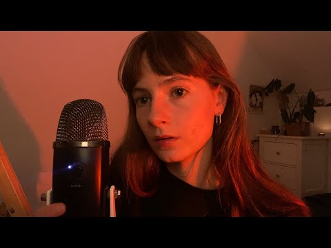 ASMR | visual triggers, tapping, hand movements, mouth sounds