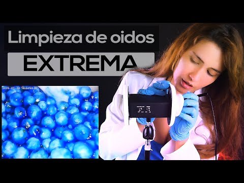 Extrema limpieza de oidos como nunca la has visto | ASMR Español | Asmr with Sasha