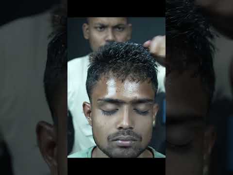 amazing comb massage #shorts #oilmassage #asmr