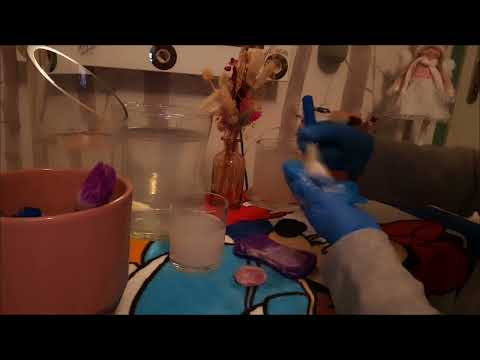 #Asmr Français .Je nettoie mes pinceaux de maquillage 💄