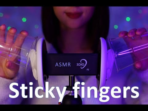 ASMR Sticky fingers (No Talking)