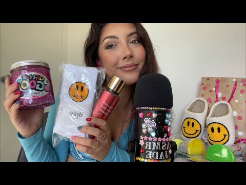 ASMR Birthday Haul! 💞 ~sound assortment + READ DESCRIPTION~ | Whispered