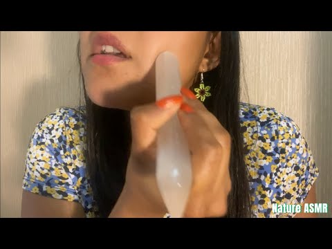 ASMR Gentle Face Adjusting, Face Brushing, Oil Application and Massage