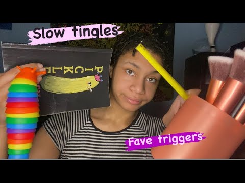 ASMR - My Fave Triggers Slow Paced (Jackie)