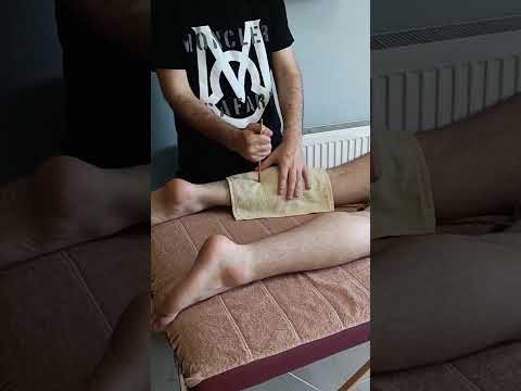 Turkish Massage That's Good for Hamstring Muscles #satisfying #relaxing #asmr #shorts #massage