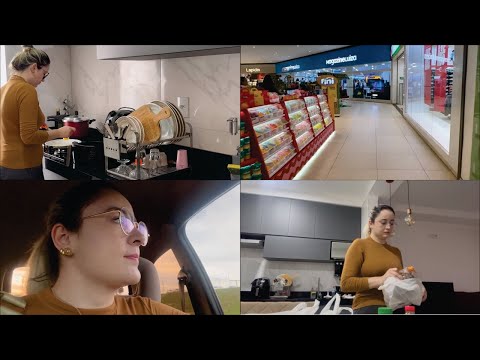 ASMR VLOG: ALMOÇO, REUNIÃO, COMPRAS DE MAKE E MERCADO