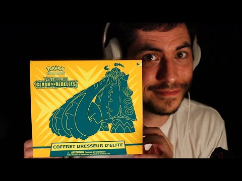 ASMR Pokemon - Coffret dresseur Elite Clash des rebelles