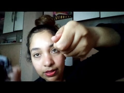 ASMR Fazendo penteado com tranças e baby hair para o seu aniversário 🎉🎊