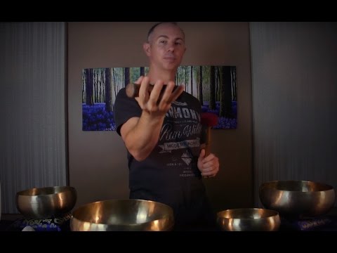 Qi Gong Relaxation Meditation - Healing Sleep ASMR - Tibetan Singing Bowls