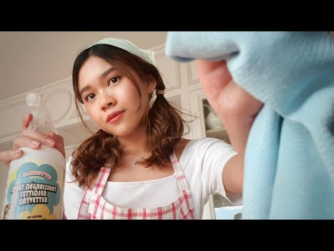 ASMR Your Thai Maid Take Care Of The House  🧹แม่บ้านทำความสะอาด (Soft Spoken)