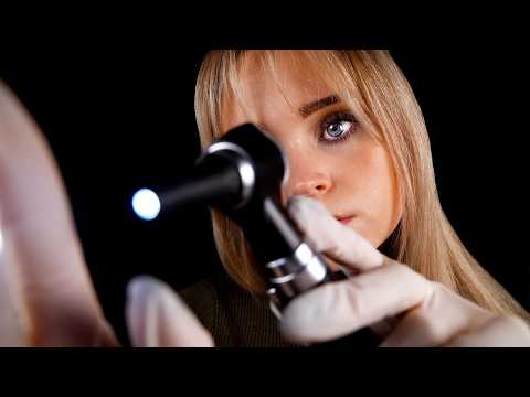 ASMR | Impersonal EAR EXAM (yes, there is something wrong)
