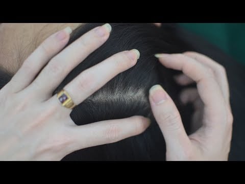 ASMR Focus Scalp Scratching, Hair Parting & Hair Combing, Hair Sound For Relieve Stress