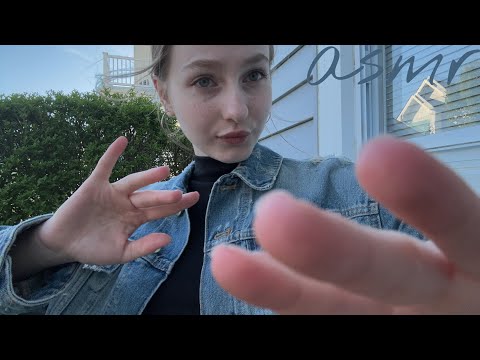 ☀︎ asmr первый асмр из сша ☀︎ лофи массаж на улице ☀︎