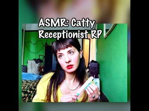 ASMR || Catty Receptionist Role Play