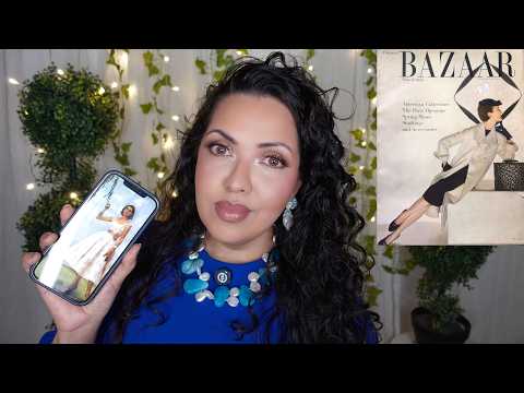ASMR Vendo Revista Vintage de 1954| Testando Microfone