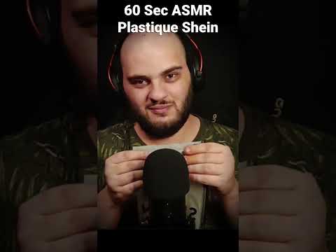 60 Sec ASMR - Plastique Shein  💤 #asmr #relaxation