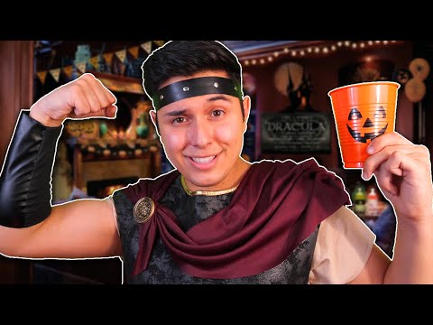 ASMR | Frat Boy Chad's Halloween Party Role Play!