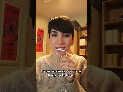 Diciendo nombres de chico hasta decir el tuyo #asmr