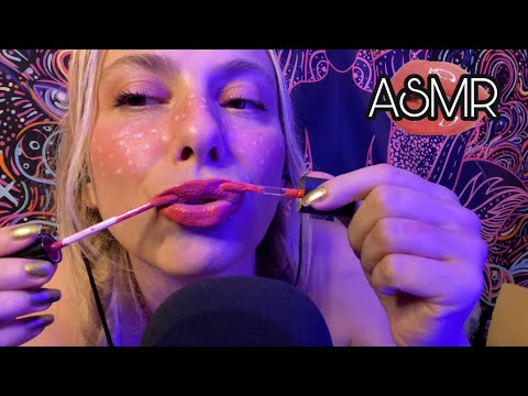 ASMR LIPGLOSS APPLICATION | LIPGLOSS DENEME | TÜRKÇE ASMR