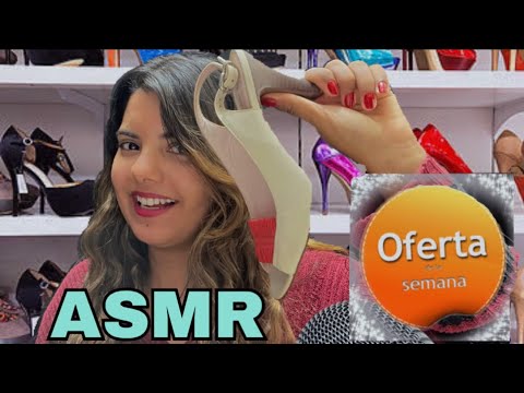 ASMR: Vendedora da LOJA de SAPATOS