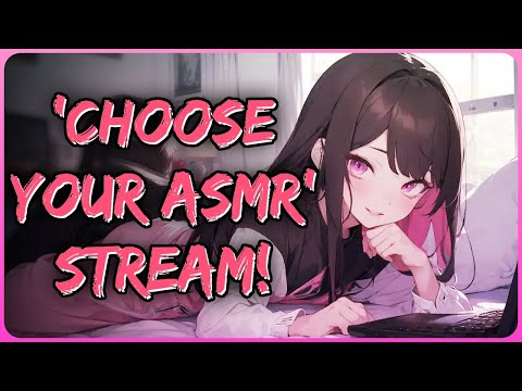 "Choose Your Own Adventure"! | ASMR Stream | Femboy ASMR
