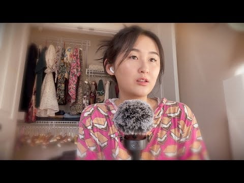 ASMR 🤫 semi-audible & unintelligible whispers